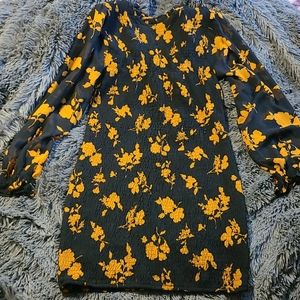 Floral And Flirty Mini Dress - 